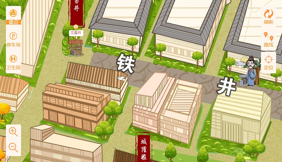 湘阴智慧景区：手绘地图与语音导览的完美融合